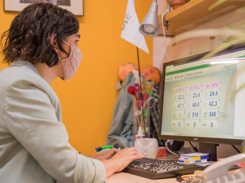 UNA SOLUCIÓN DE SCHNEIDER ELECTRIC PERMITE CONTROLAR LA CALIDAD DEL AIRE DE LA ESCOLA LYS DE BARCELONA